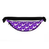 razel™ Purple Hearted Motif Fanny Pack