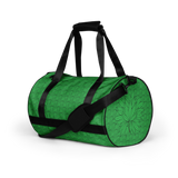 Marijuana Tree Star Motif Gym Bag