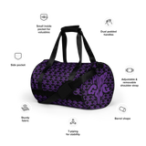 Purp Gang Rock Star Motif Gym Bag