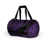 Purp Gang Rock Star Motif Gym Bag