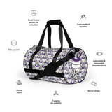 Purp Gang Double Cup Motif Gym Bag