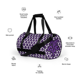 Purp Gang Rock Star Motif Gym Bag