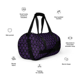 Purp Gang Rock Star Motif Gym Bag