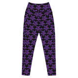 Purp Gang Rock Star Motif Pocket Leggings