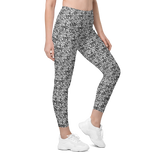 razel™ Face QR Code Motif Pocket Leggings