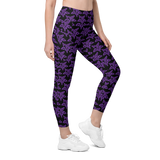 Purp Gang Rock Star Motif Pocket Leggings