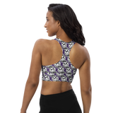 razel™ Gang Drip Face Motif Crop Top