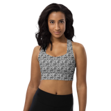 razel™ QR Code Motif Crop Top