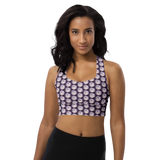 Thousand Eyes of razel™ Motif Crop Top