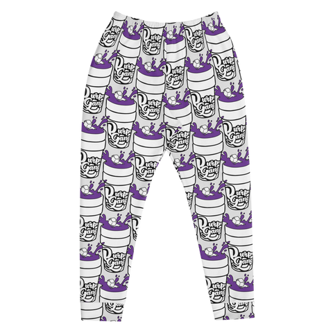 Purp Gang Double Cup Motif Men's Joggers