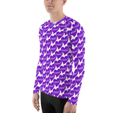 razel™ Purple Hearted Motif Rashie