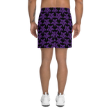 Purp Gang Rock Star Motif Men's Shorts