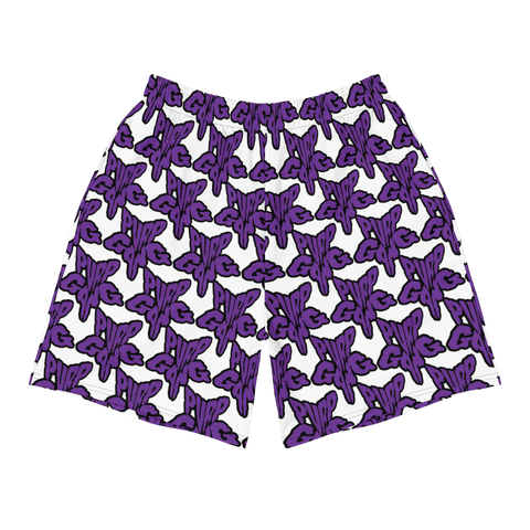 Purp Gang Rock Star Motif Men's Shorts