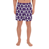 Purp Gang Rock Star Motif Men's Shorts