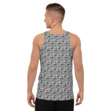 razel™ Face QR Code Motif Men's Tank Top