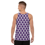 Purp Gang Rock Star Motif Men's Tank Top