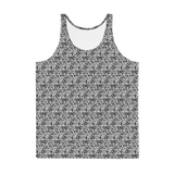 razel™ Face QR Code Motif Men's Tank Top