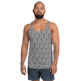 razel™ Face QR Code Motif Men's Tank Top