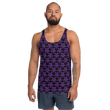 Purp Gang Rock Star Motif Men's Tank Top