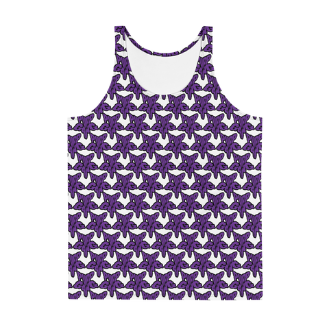 Purp Gang Rock Star Motif Men's Tank Top