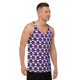 Purp Gang Rock Star Motif Men's Tank Top