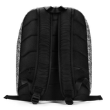 razel™ Face QR Code Motif Minimalist Backpack