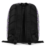 Purp Gang Double Cup Motif Minimalist Backpack