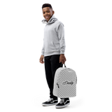 zDaddy Motif Minimalist Backpack