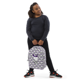 Purp Gang Double Cup Motif Minimalist Backpack