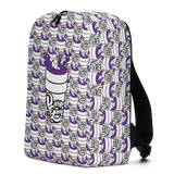 Purp Gang Double Cup Motif Minimalist Backpack