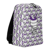 Purp Gang Double Cup Motif Minimalist Backpack