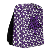 Purp Gang Rock Star Motif Minimalist Backpack