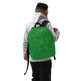 Marijuana Tree Star Motif Minimalist Backpack