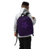 Purp Gang Rock Star Motif Minimalist Backpack