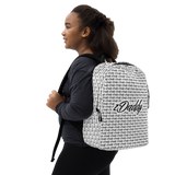 zDaddy Motif Minimalist Backpack