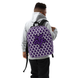 Purp Gang Rock Star Motif Minimalist Backpack