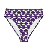 Purp Gang Rock Star Motif High-Waisted Bikini Bottom