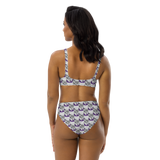 Purp Gang Double Cup Motif Padded Two-Pieces Bikini