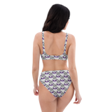 Purp Gang Double Cup Motif Padded Two-Pieces Bikini