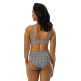 razel™ Face QR Code Motif Padded Two-Pieces Bikini