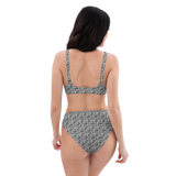 razel™ Face QR Code Motif Padded Two-Pieces Bikini