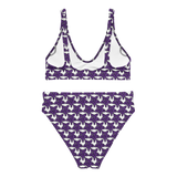 Purp Gang Rock Star Motif Padded Two-Pieces Bikini