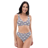 Purp Gang Double Cup Motif Padded Two-Pieces Bikini