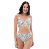 zDaddy Motif Padded Two-Pieces Bikini