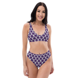 Purp Gang Rock Star Motif Padded Two-Pieces Bikini