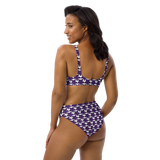 Purp Gang Rock Star Motif Padded Two-Pieces Bikini