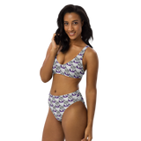 Purp Gang Double Cup Motif Padded Two-Pieces Bikini