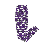 Purp Gang Rock Star Motif Pocket Leggings