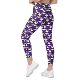 Purp Gang Rock Star Motif Pocket Leggings