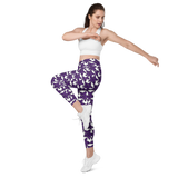 Purp Gang Rock Star Motif Pocket Leggings